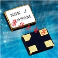 NXL-22石英晶體諧振器,2520mm貼片晶振,臺(tái)灣NSK晶振